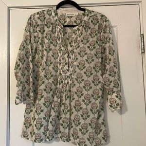 Roberta roller rabbit size M. Cotton tunic